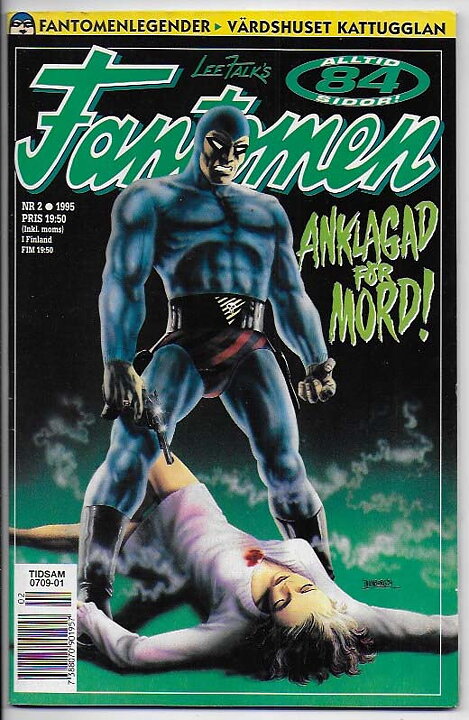 Fantomen 1995 Nr 2 FN/VF Pren-ex
