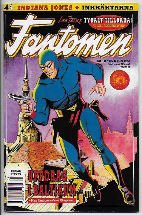 Fantomen 1995 Nr 8 FN Pren-ex