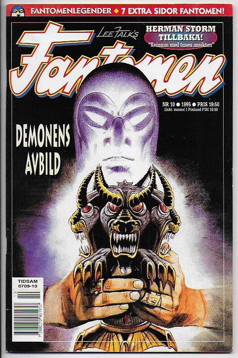 Fantomen 1995 Nr 10 VF Pren-ex