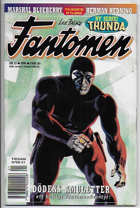 Fantomen 1995 Nr 21 VF Pren-ex