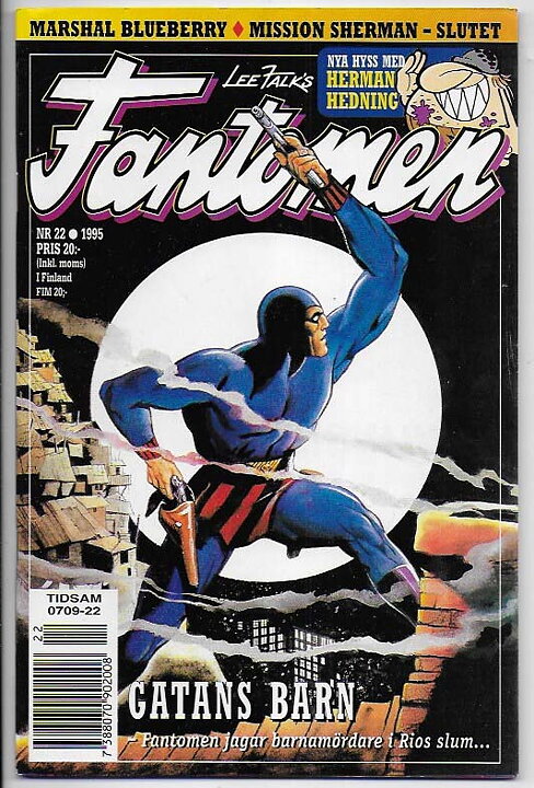 Fantomen 1995 Nr 22 VF- Pren-ex