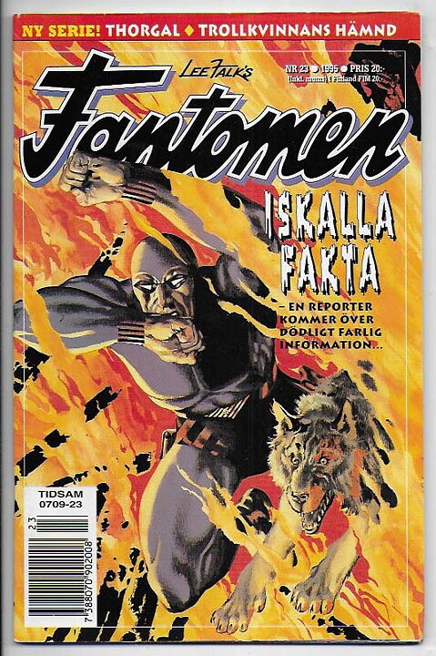 Fantomen 1995 Nr 23 GD Pren-ex/Tejp