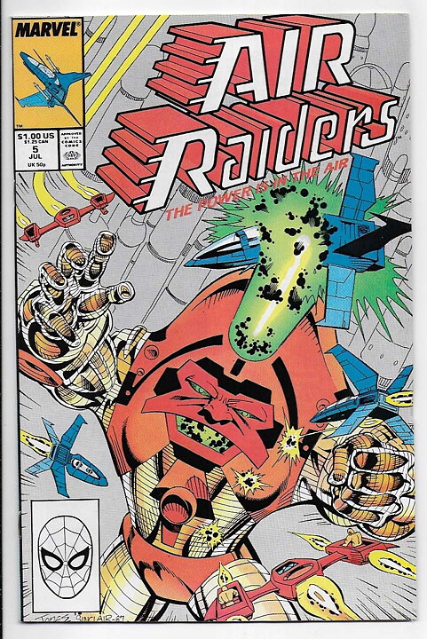 Air Raiders # 5 VF/NM