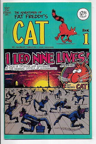 Adventures of Fat Freddy's Cat # 1 VF+ 1st Issue/9th Printing