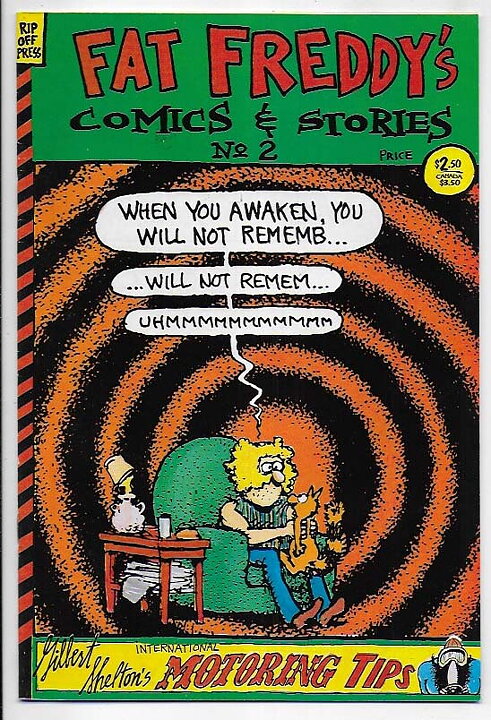 Fat Freddy's Comics & Stories # 2 VF+ 3rd Printing