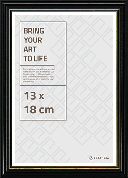 Ram Classic Svart 13X18cm