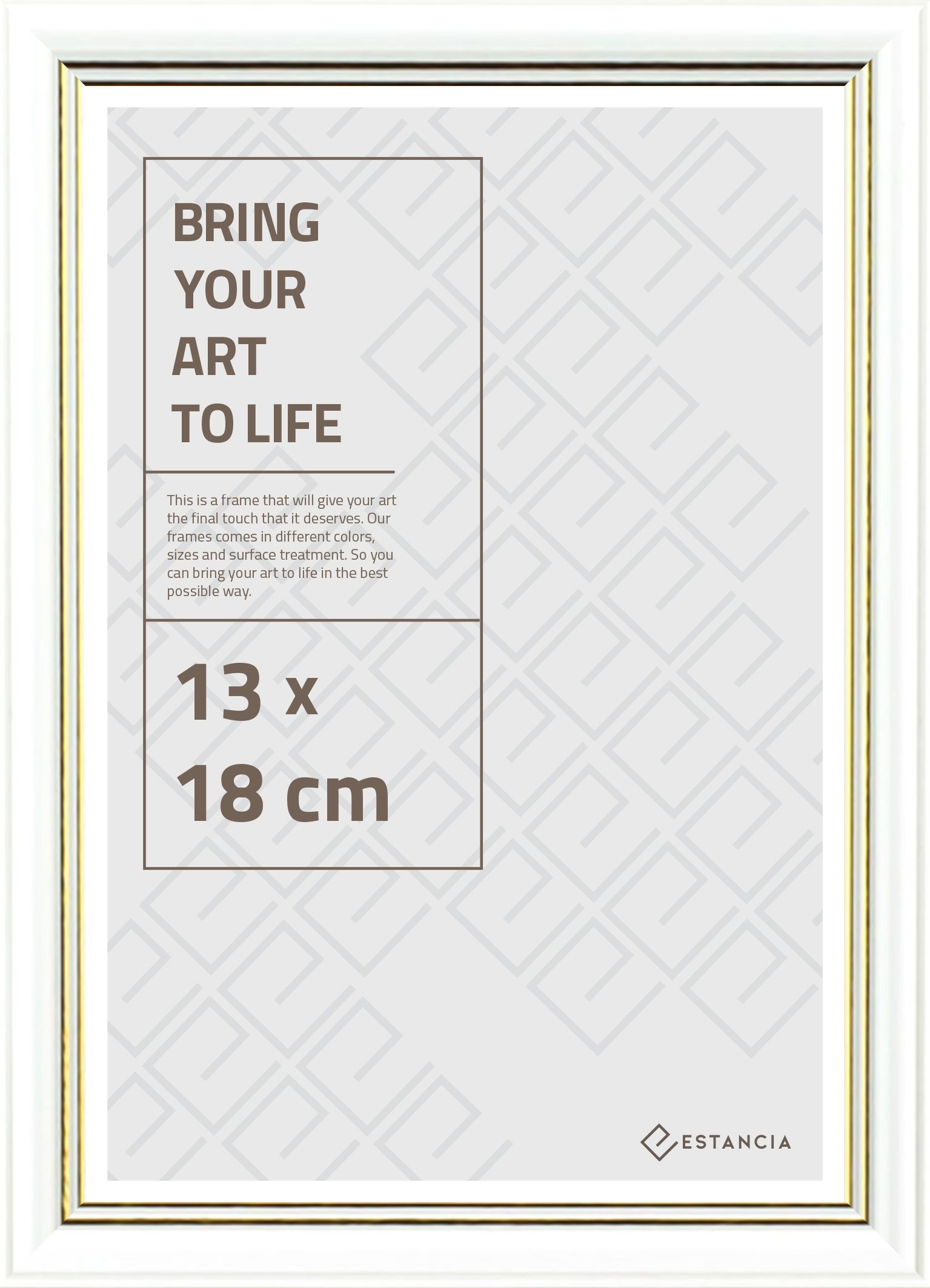 Ram Classic Vit 13X18cm