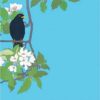 Blossom with Birds, Greeting Card