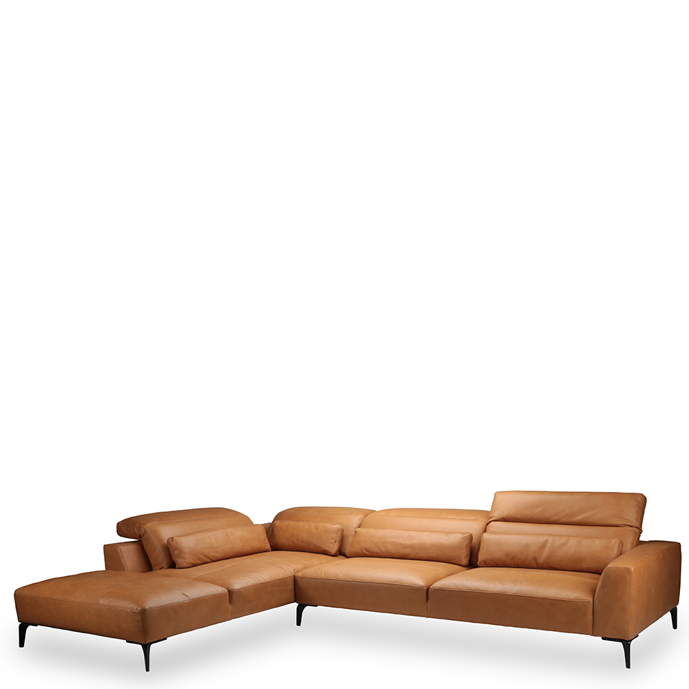 Voluzzi  sofa 2.5- seater + Open end 283 cm (several choices) - Flexlux 