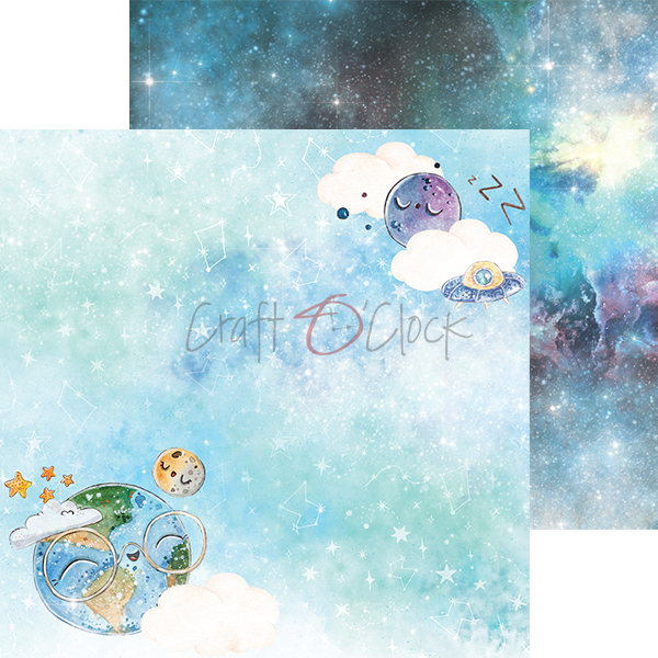 Craft o Clock  6x6  -Cosmic Adventures - 4