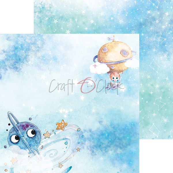 Craft o Clock  6x6  -Cosmic Adventures - 7