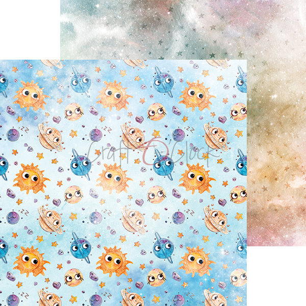 Craft o Clock  6x6  -Cosmic Adventures - 2