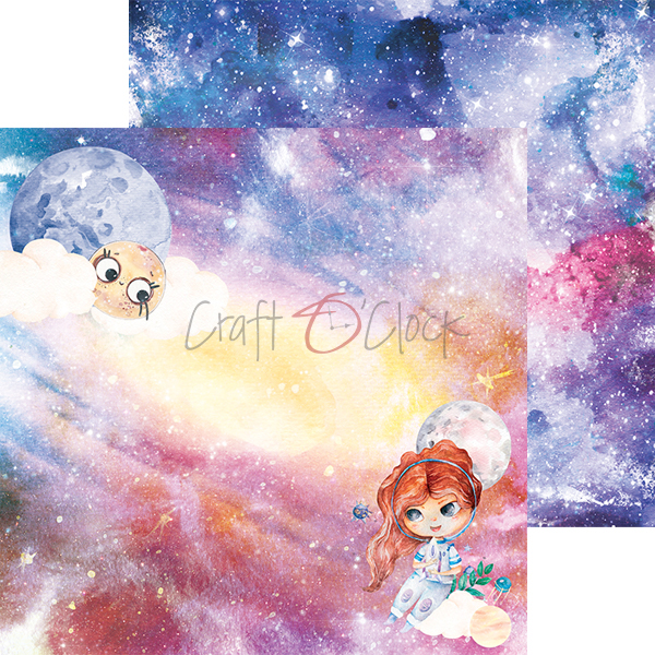 Craft o Clock  6x6  -Cosmic Adventures - 6