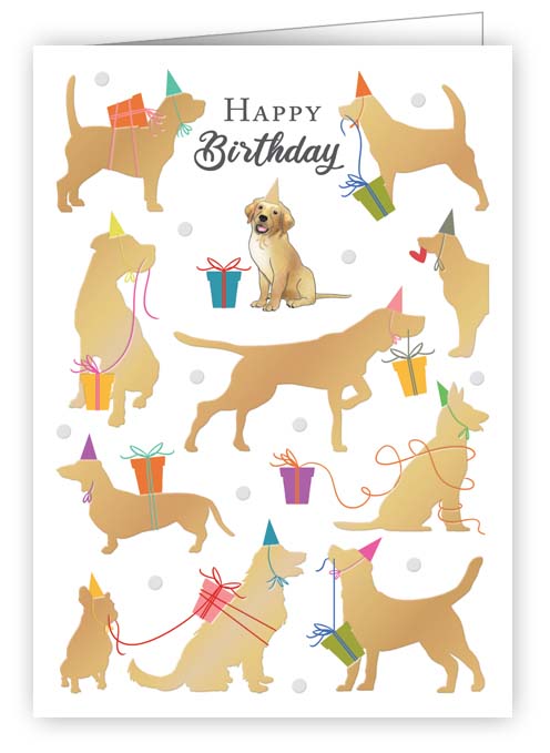 Birthday Dogs, Minicard