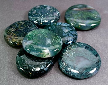 Palm Stone "No Worry Stone" - Mossagat