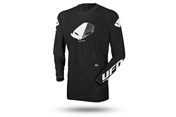 UFO Radial Slim Fit Jersey, Black