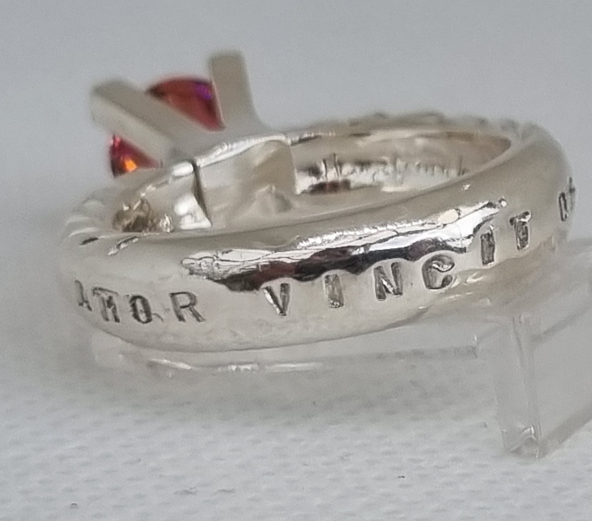 AMOR VINCIT OMNIA röd stl 19 - 7