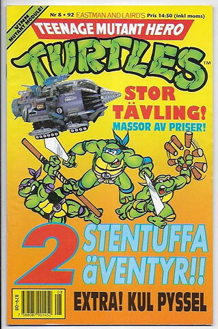 Teenage Mutant Hero Turtles 1992 Nr 8 VF