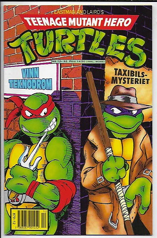Teenage Mutant Hero Turtles 1992 Nr 12 VF/NM