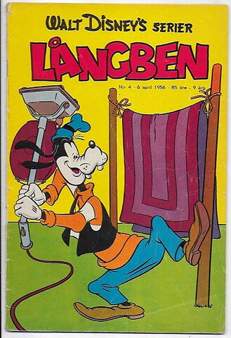 Walt Disney's Serier 1956 Nr 4 VG