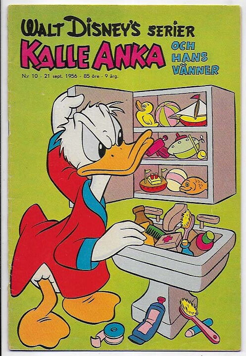 Walt Disney's Serier 1956 Nr 10 FN+
