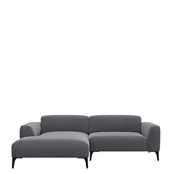 Voluzzi soffa 1.5-sits + Schäslong 232 cm (flera val) - Flexlux