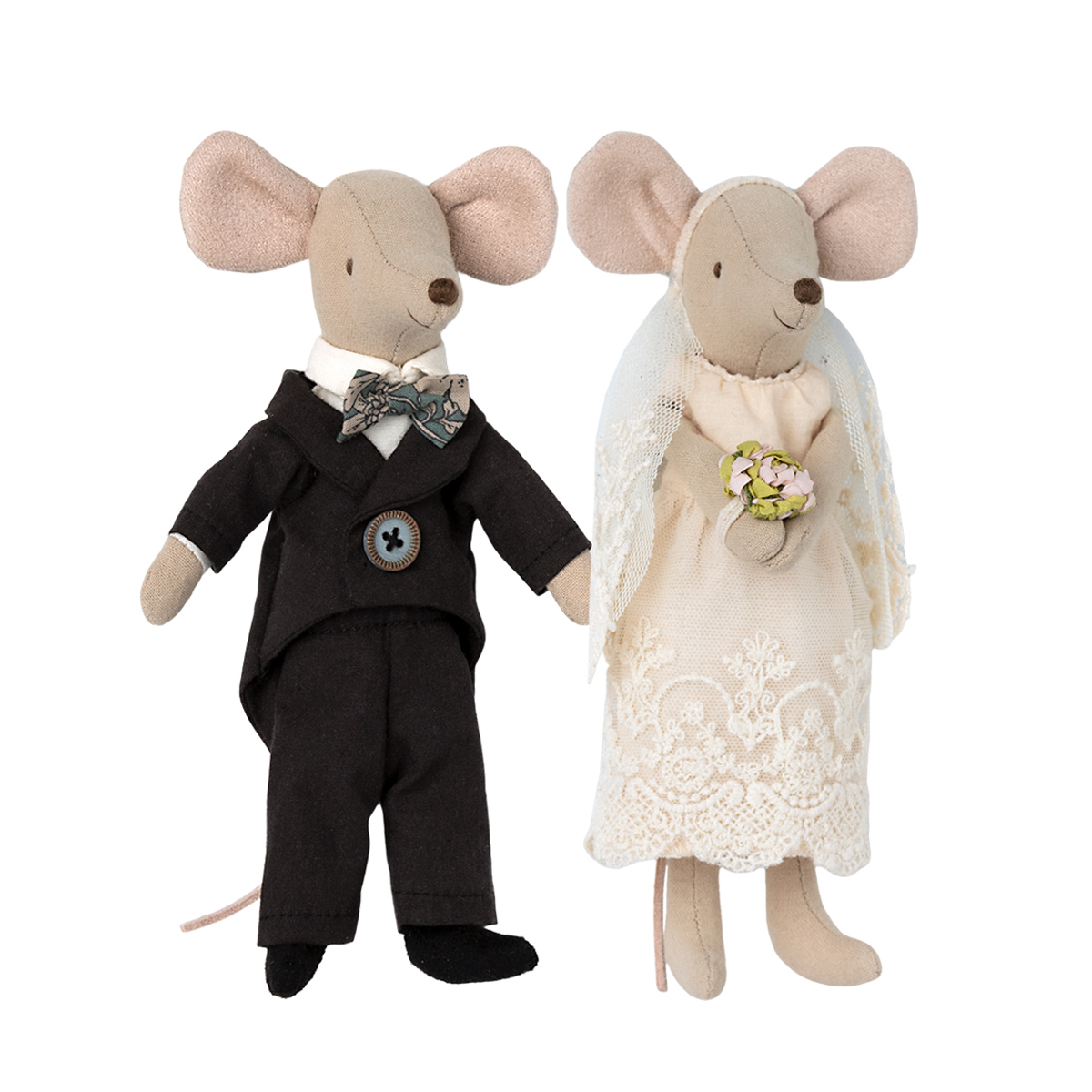 Mice Wedding Couple in Box
