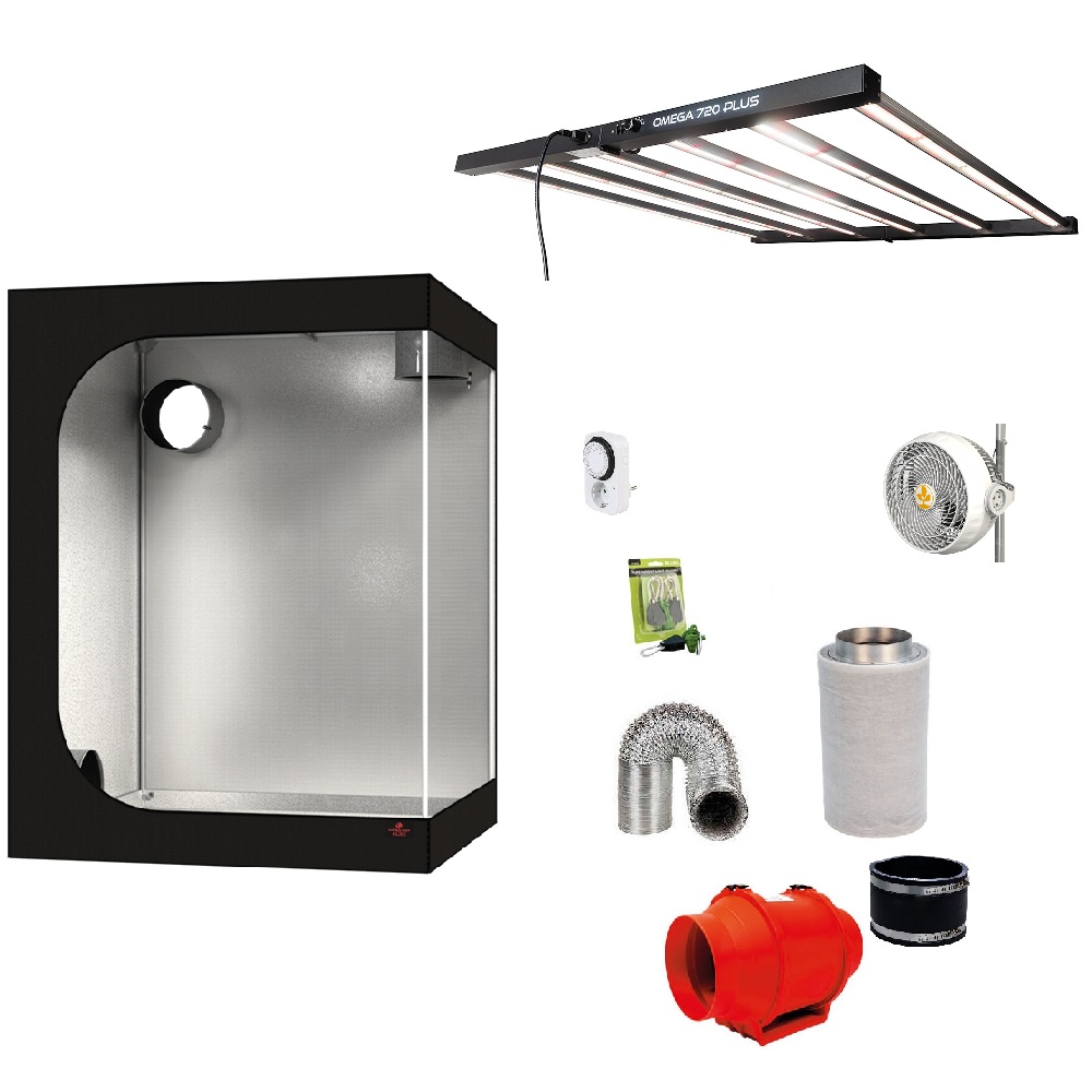 HydroShoot  Omega 720w Fullspektrum LED - 150x150x200cm
