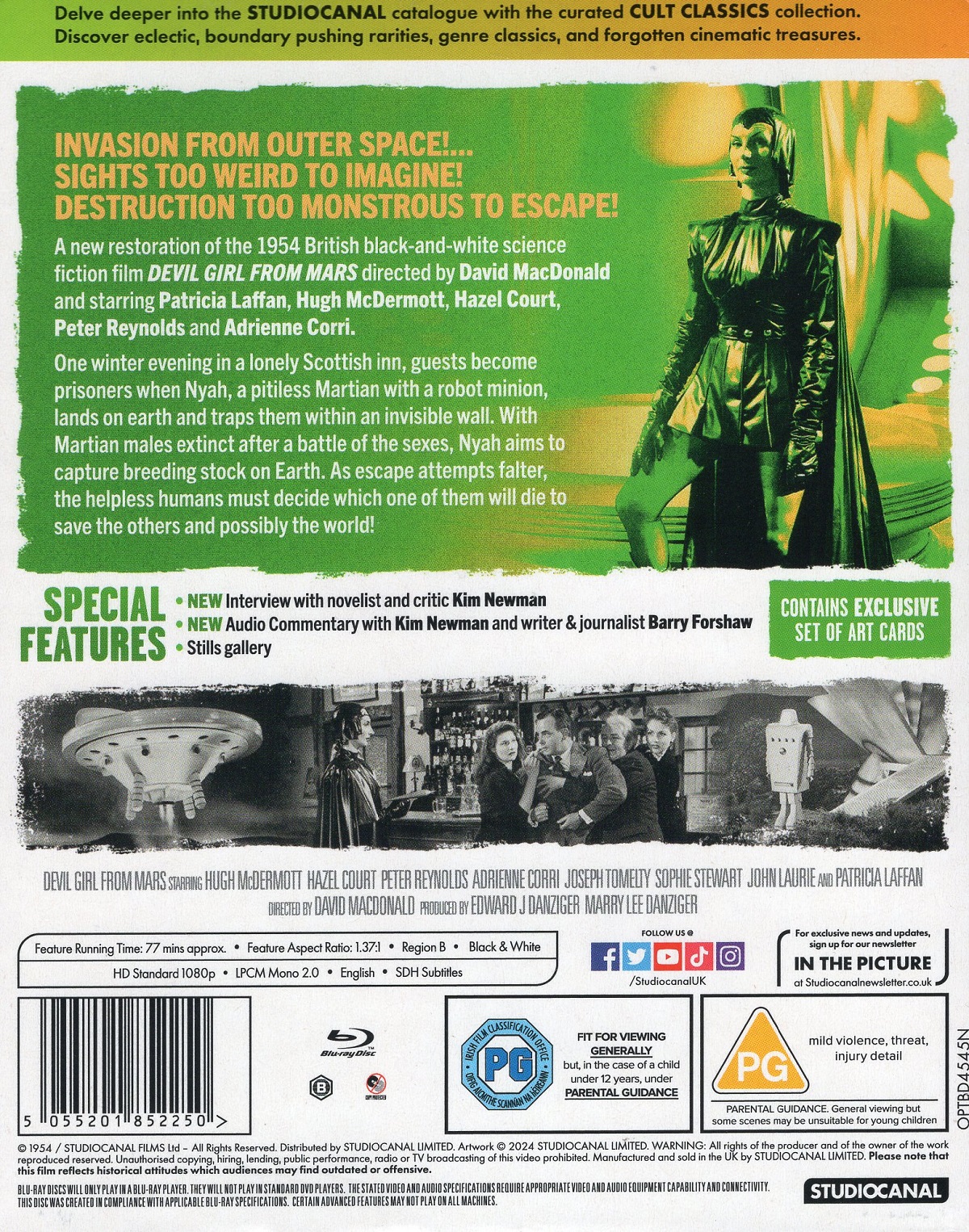 Devil Girl From Mars (ej svensk text) (Blu-ray) - 2