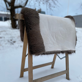 SADDLE PAD REINDEER FUR