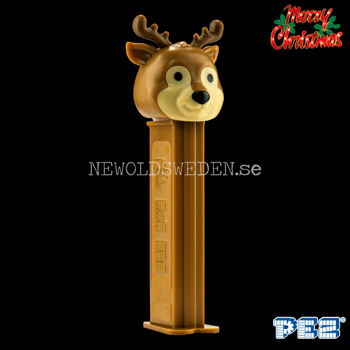 PEZ Dispenser REINDEER + Godis - X-MAS - PE23