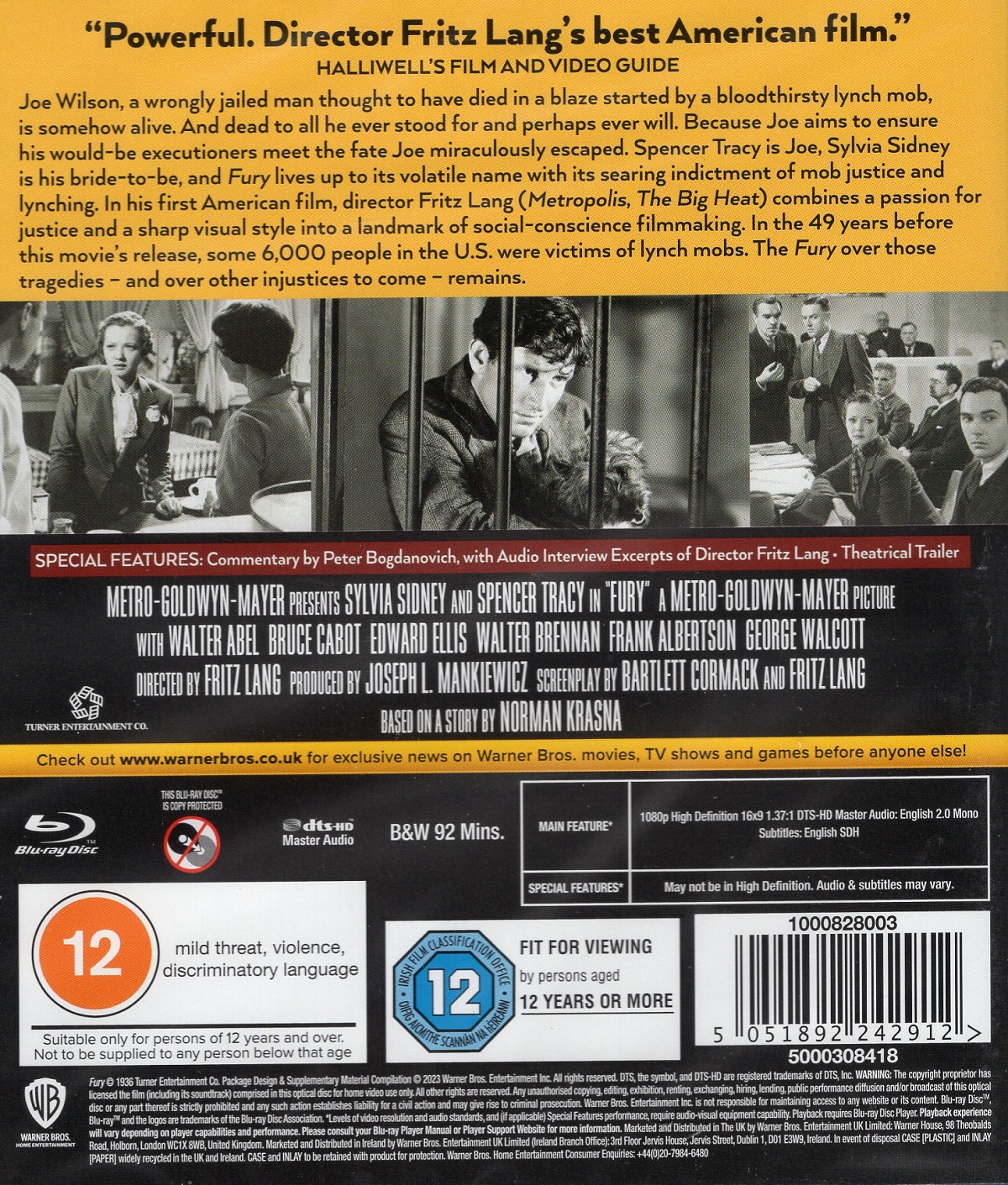 Fury (ej svensk text) (Blu-ray) - 2