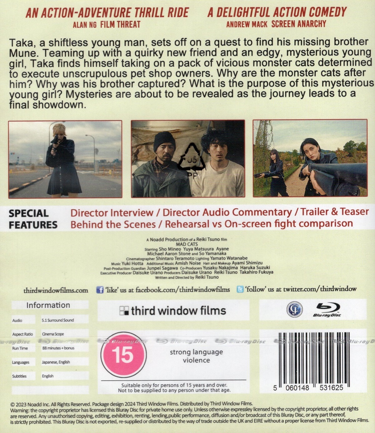 Mad Cats (ej svensk text) (Blu-ray) - 2