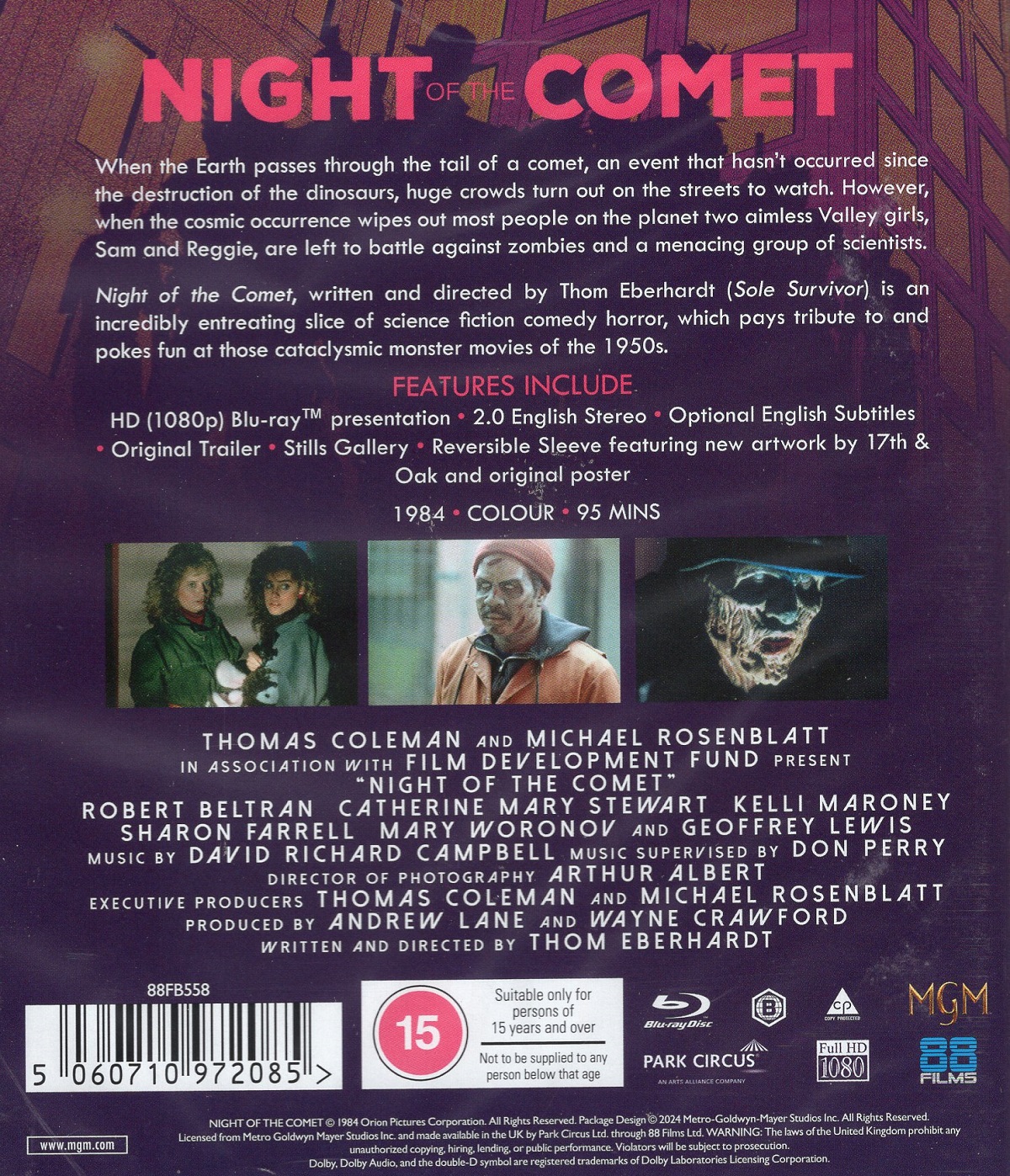 Night of the Comet (ej svensk text) (Blu-ray) - 2