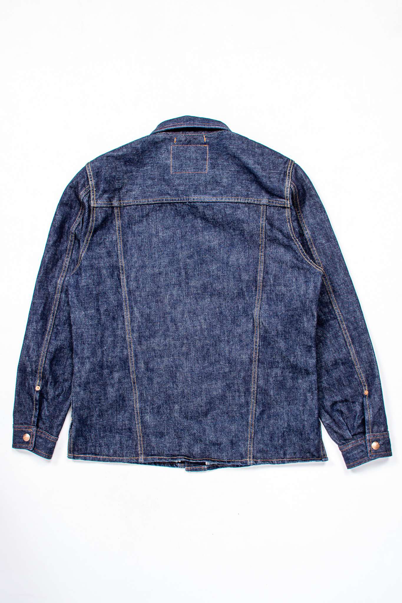 Indigofera - Fargo Trucker Jacket Shiroyama Rinsed 18oz - Göteborg ...