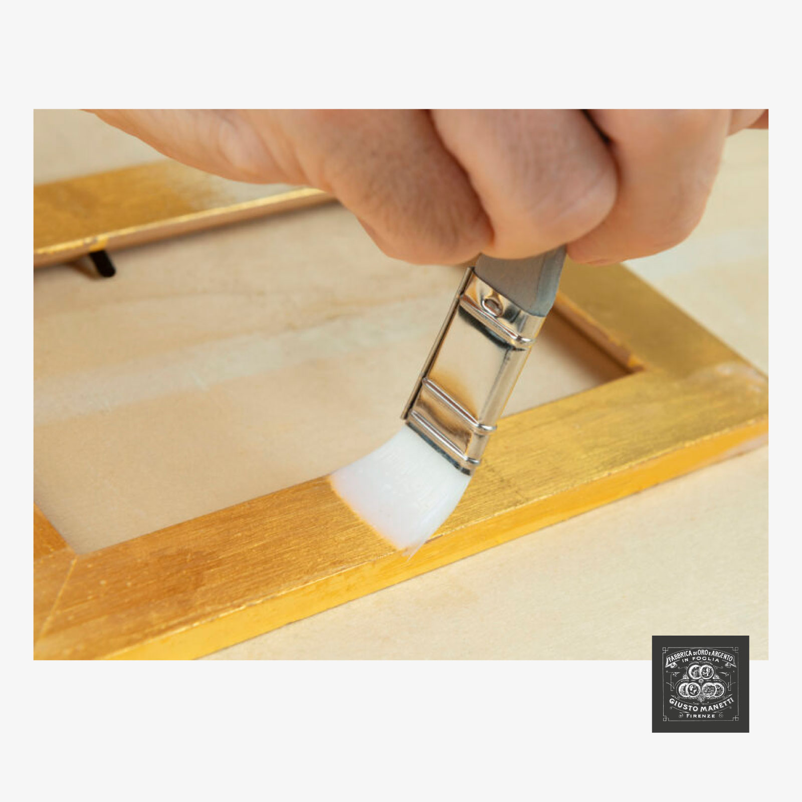 DIY FÖRGYLLNINGSKIT 24K BLADGULD+RAM, startbox - 15