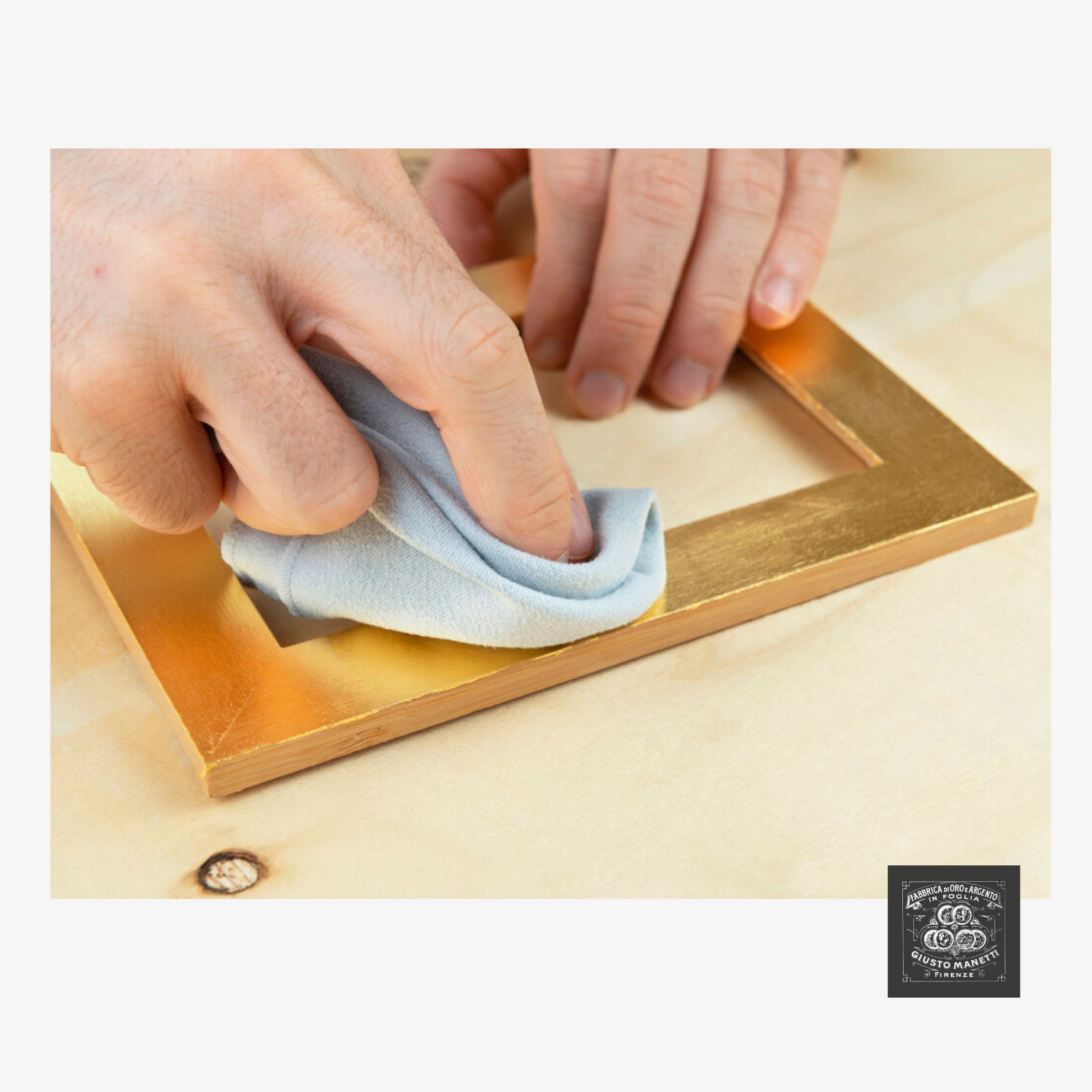 DIY FÖRGYLLNINGSKIT 24K BLADGULD+RAM, startbox - 13