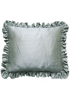 Kudde Ruffle Aquagrön