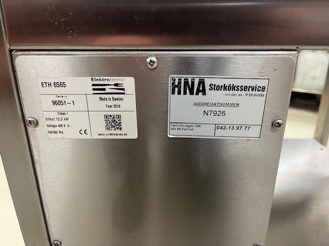 Spis med avställningsyta - Elektrotermo  - 5