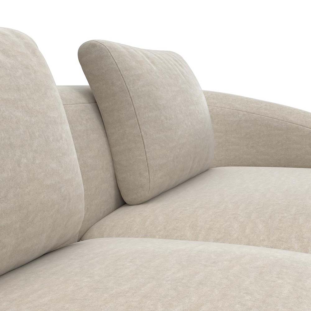 Torino soffa 2.5-sits + Schäslong 276 cm (flera val) - Flexlux - 6