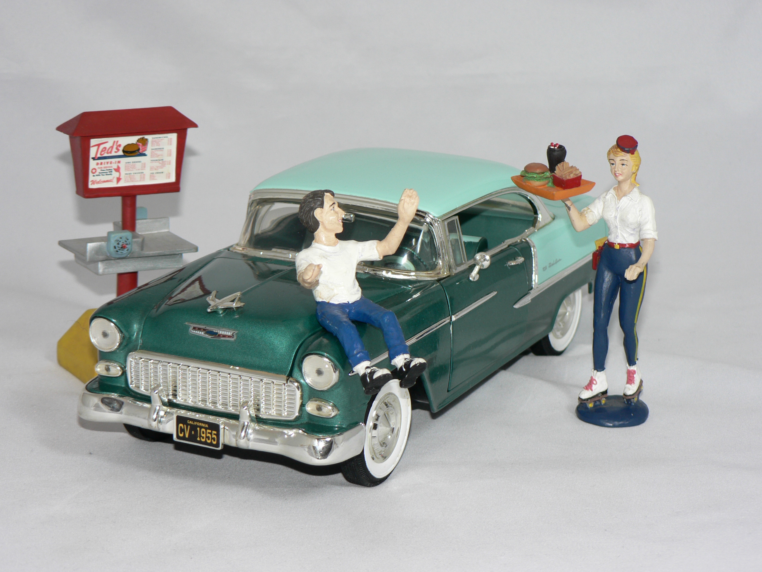 Teds Drive in   Diorama  1:18 Ertl - 3