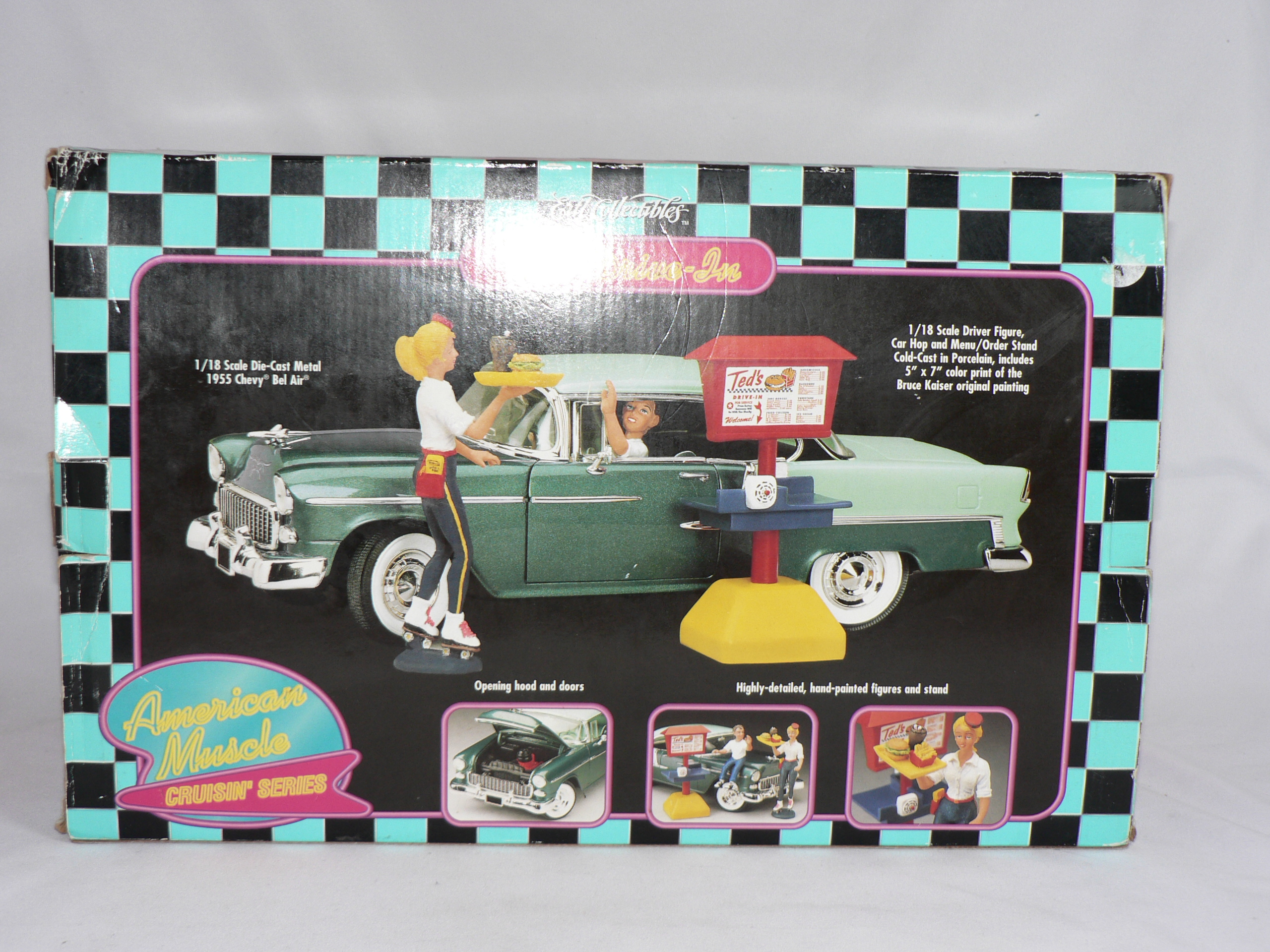 Teds Drive in   Diorama  1:18 Ertl - 2