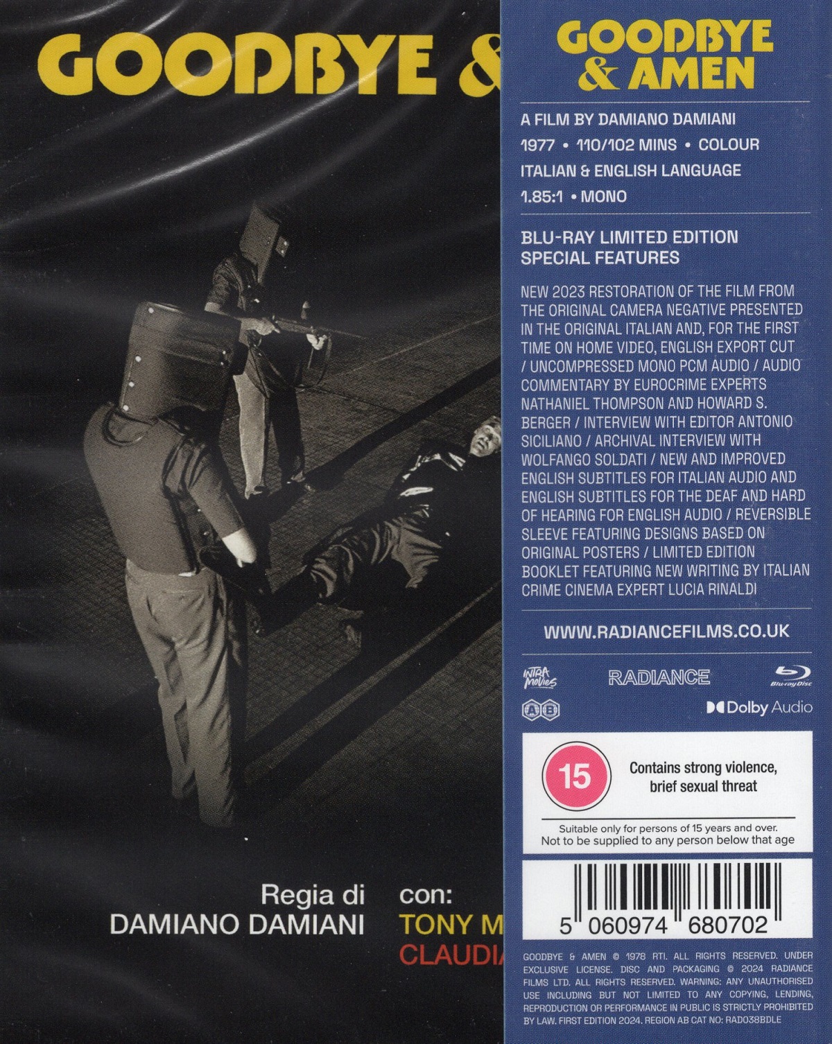Goodbye & Amen (Limited Edition) (ej svensk text) (Blu-ray) - 2
