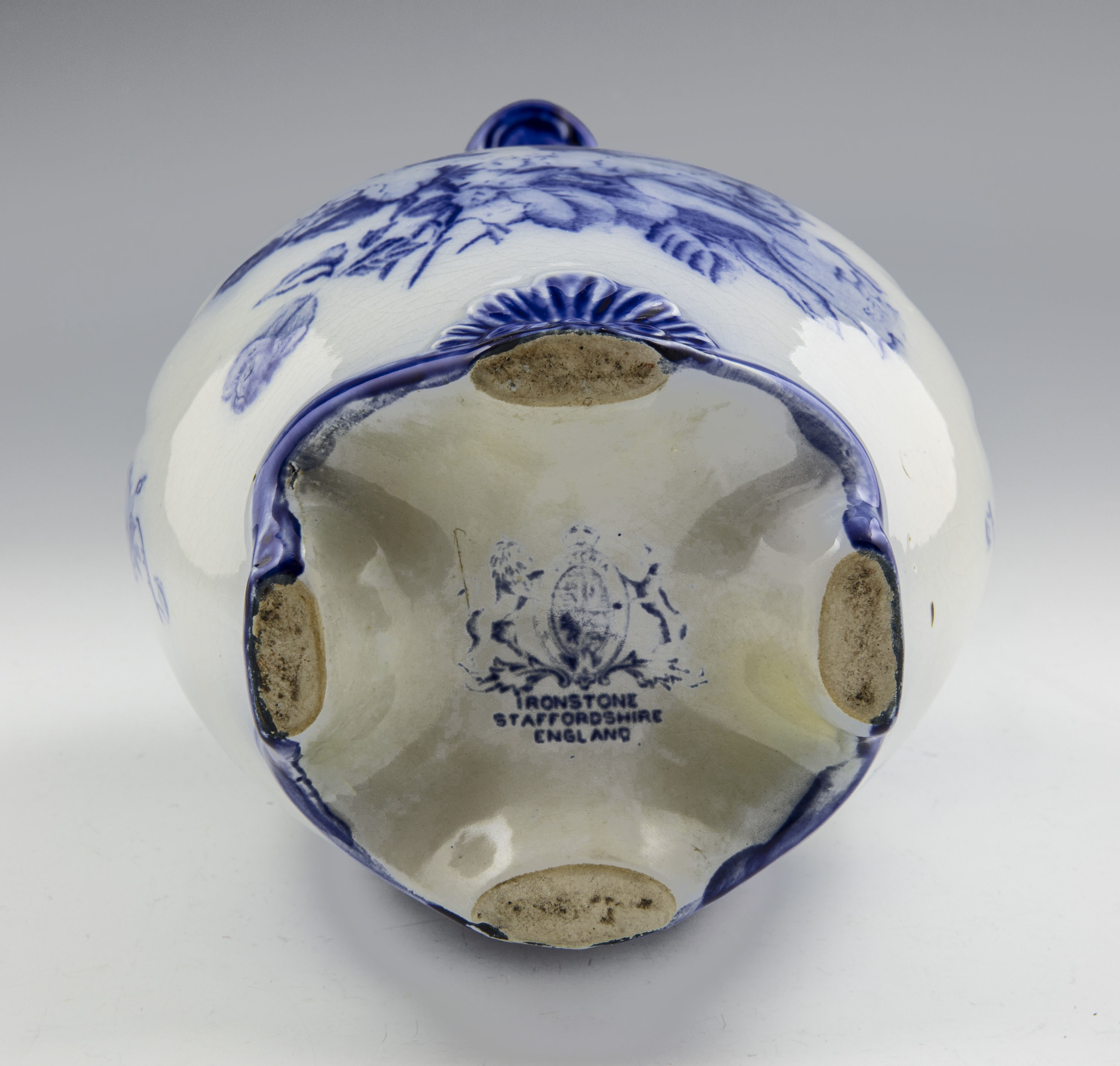 High Vase - Flow Blue Victoria - 5