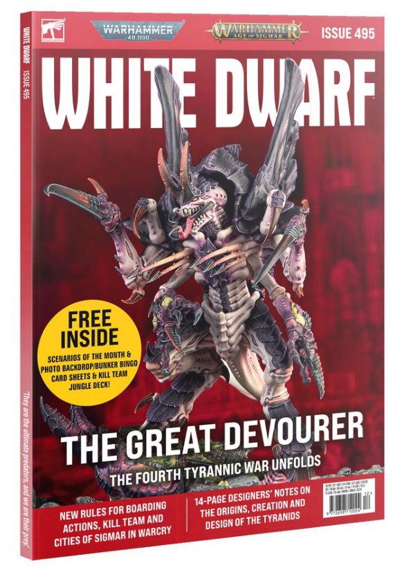 Warhammer White Dwarf 495