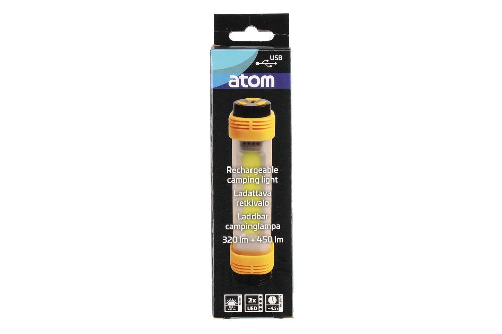 Atom Laddattava retkivalo putkimalli 320 + 450lm - 3