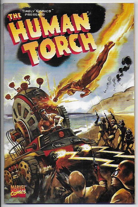 Timely Presents Human Torch NM-