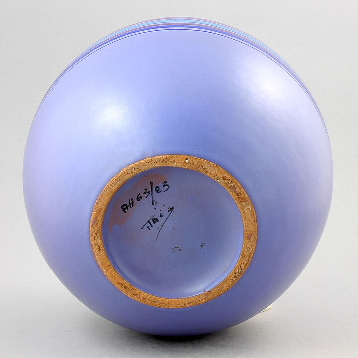 アルド・ロンディ   Fasce Colorateシリーズ  紫色のベース  22cm 1960年代