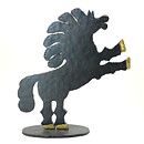 バーティル･ヴァリーン  錬鉄製の馬  35cm  1970年代 