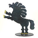 Bertil Vallien (1970s) Wrought Iron Horse 35 cm
